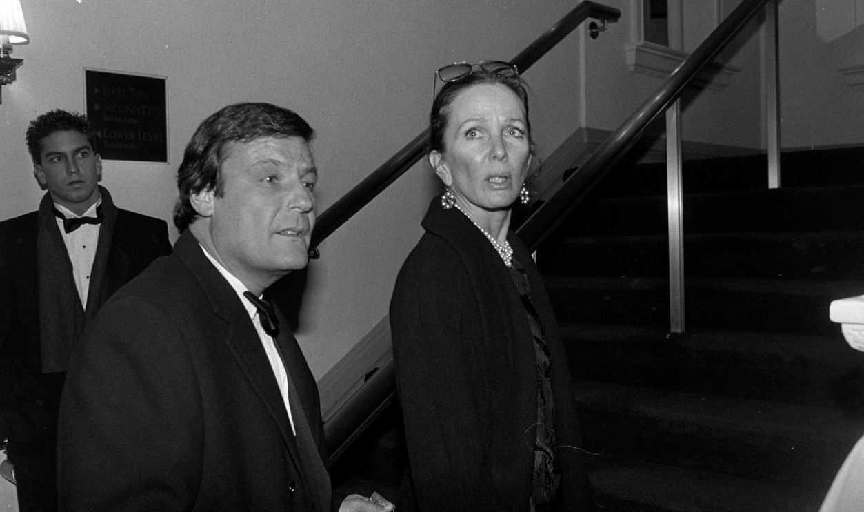 Gettyimages - 1437147611, Gala Reopening at Carnegie Hall (L-R, foreground) Peter Duchin and Brooke Hayward attend an event at Carnegie Hall in New York City on December 15, 1986.