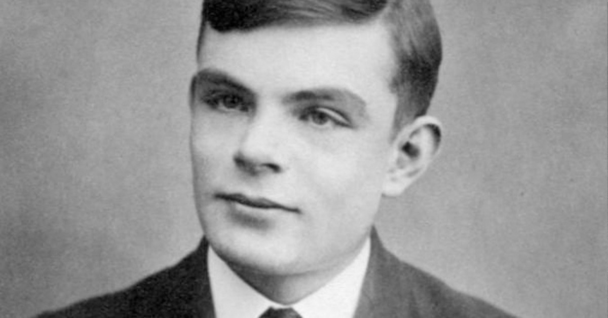 Photo of Alan Turing at 16