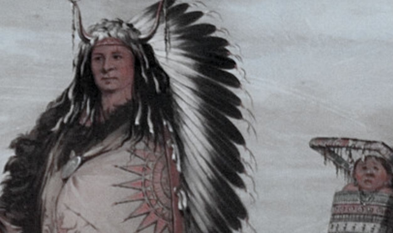 Black Rock And Family In 1854