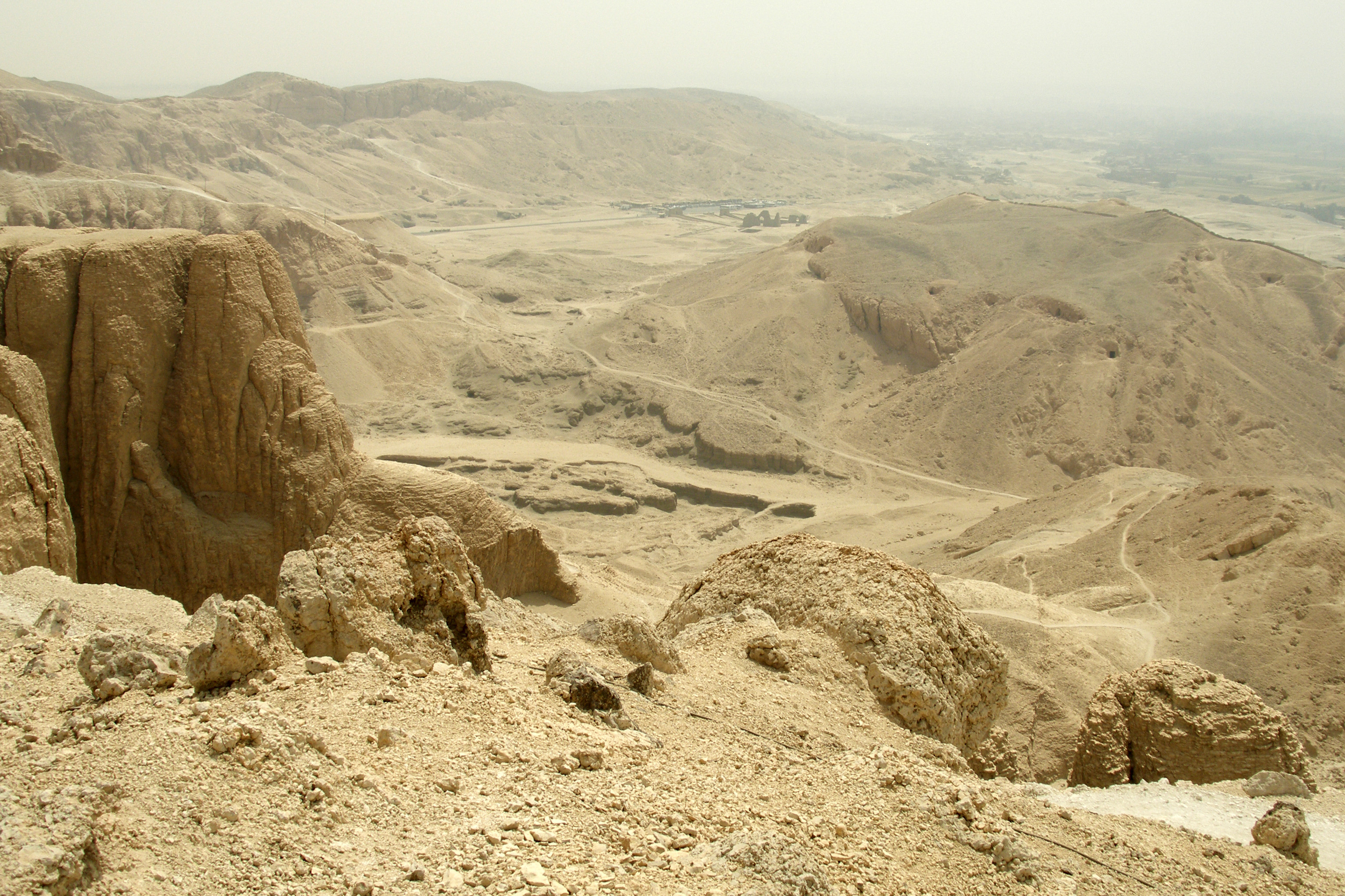 File:Thebes, Egypt, Theban Hills landscape.jpg
