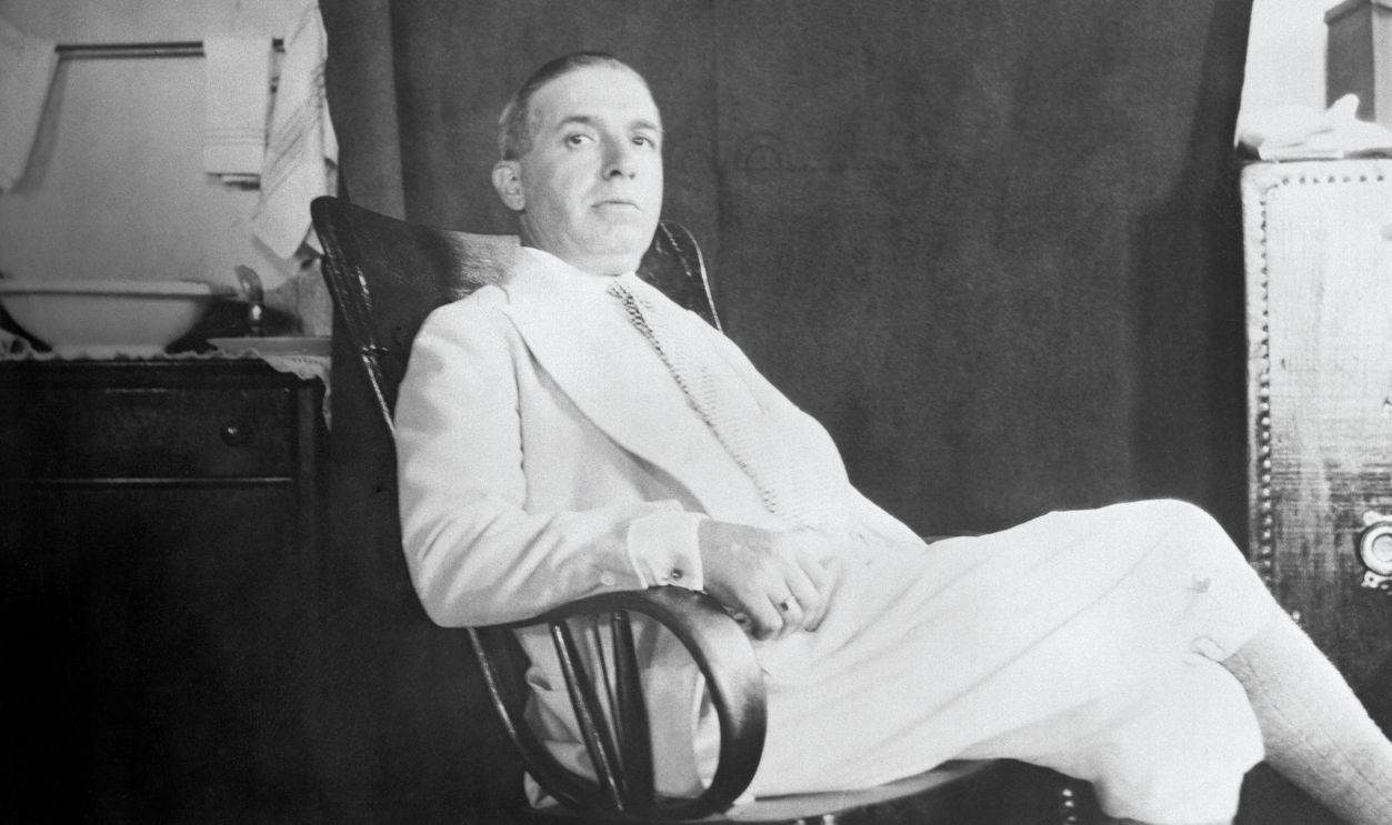 (Original Caption) Charles Ponzi, the