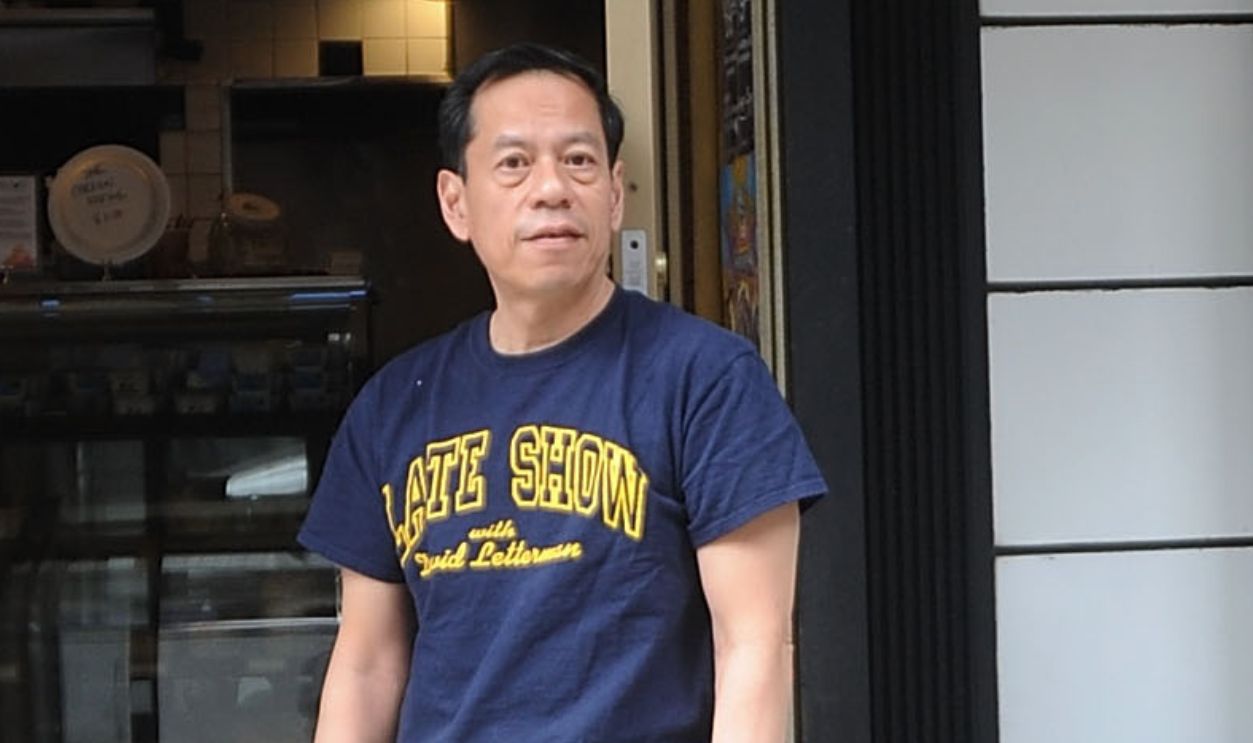 Television celebrity Rupert Jee of 'Hello Deli' next door to the 