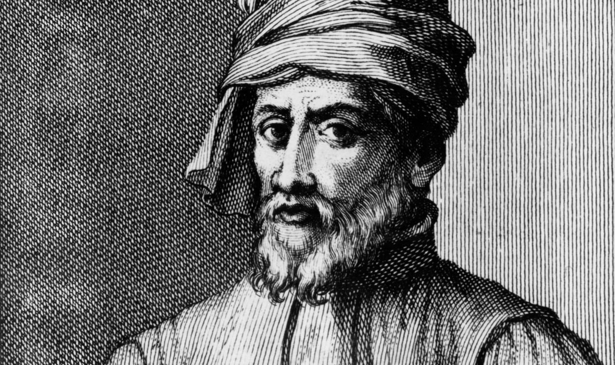 Circa 1450, The Florentine sculptor Donatello, (c1386 - 1466), real name Donato di Niccolo di Betto Bardi. Original Artwork: Engraving by Giovanni Battista Cecchi, after Vasari