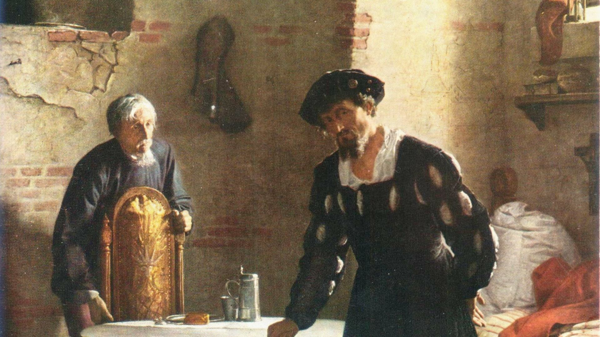 File:Carl Bloch - Christian II i fængslet på Sønderborg Slot 1871.jpg