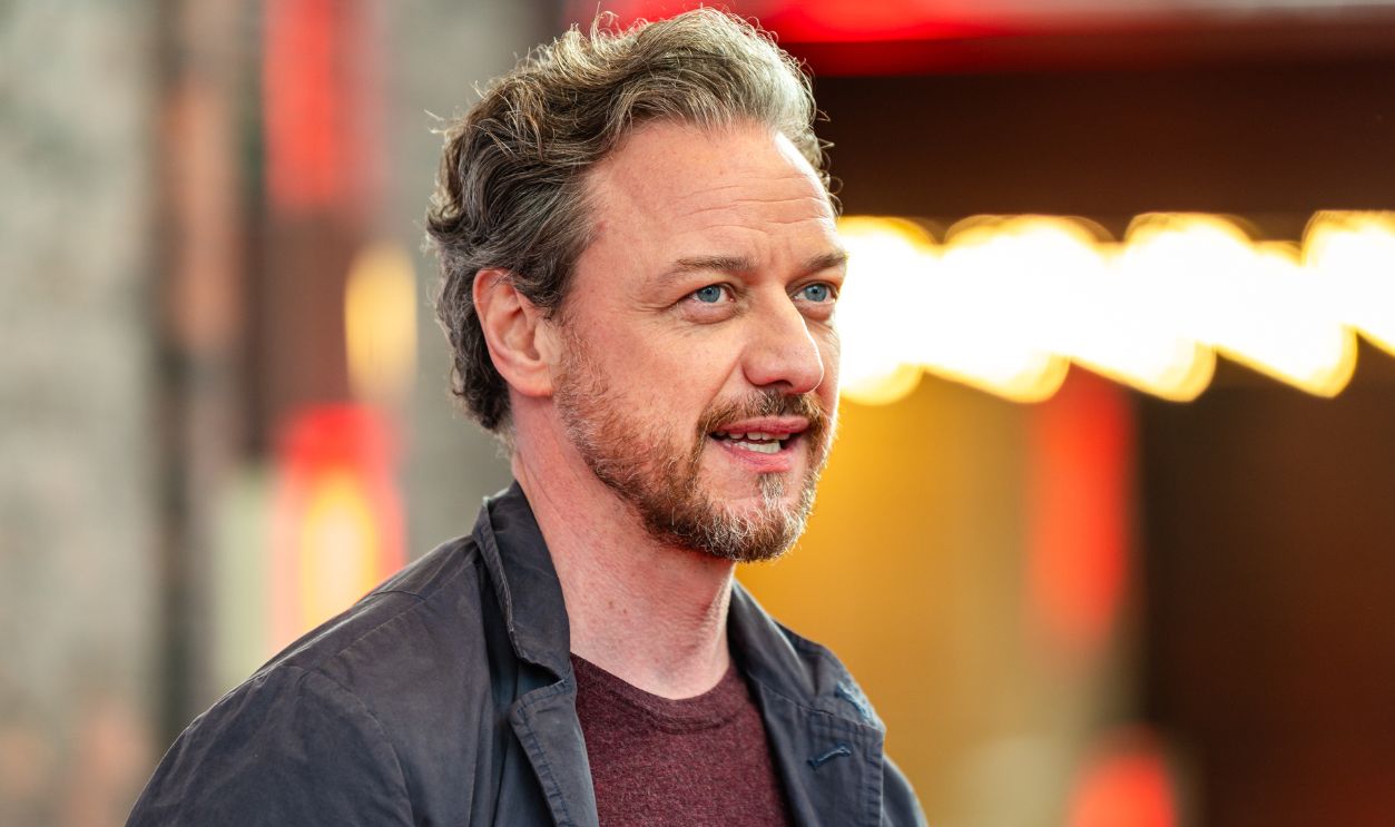 Actor James McAvoy attends the red carpet for photographs and interviews during Glasgow Film Festival on March 02, 2025 in Glasgow, Scotland.