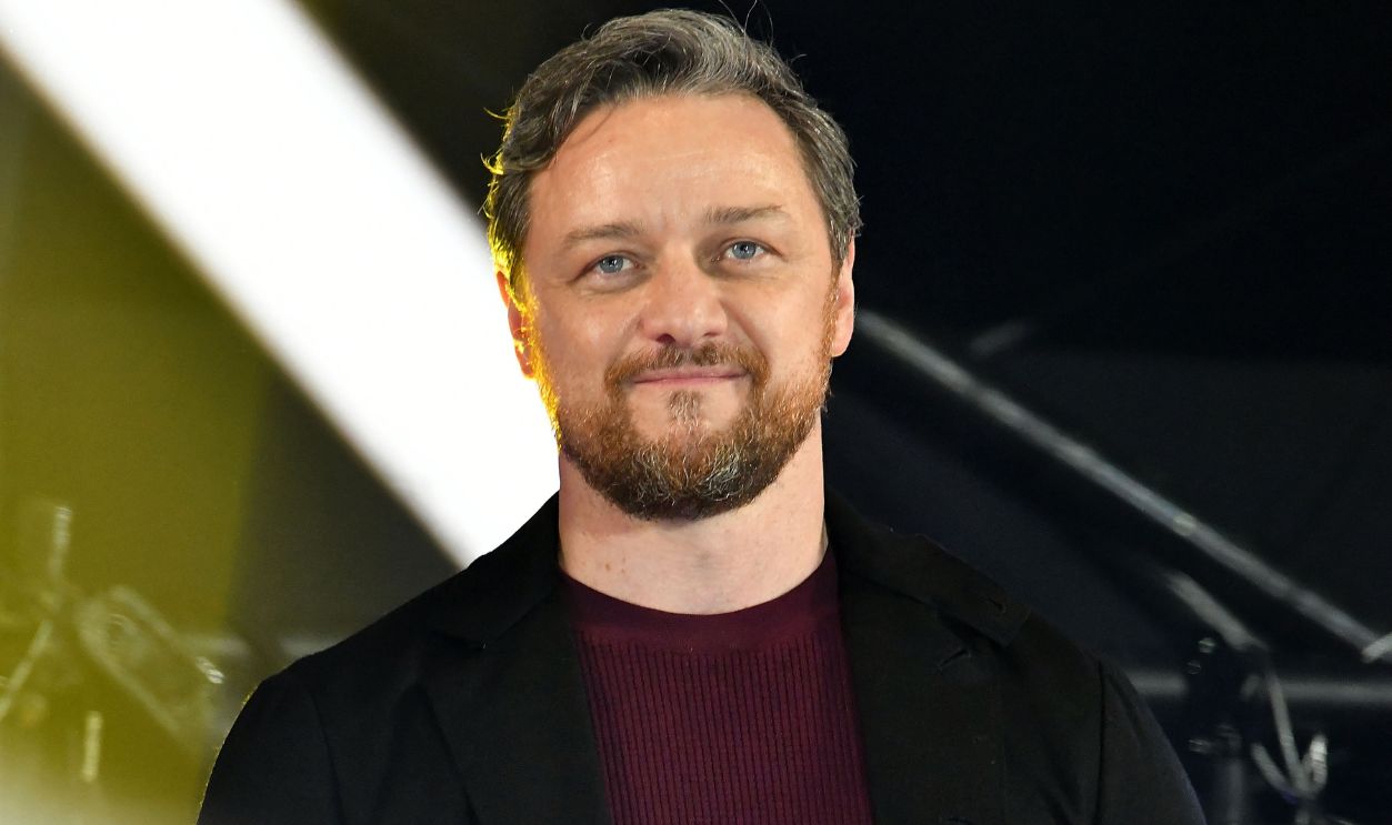 James McAvoy on stage at the opening ceremony for Tokyo Comic Con 2022 at Makuhari Messe on November 25, 2022 in Chiba, Japan.