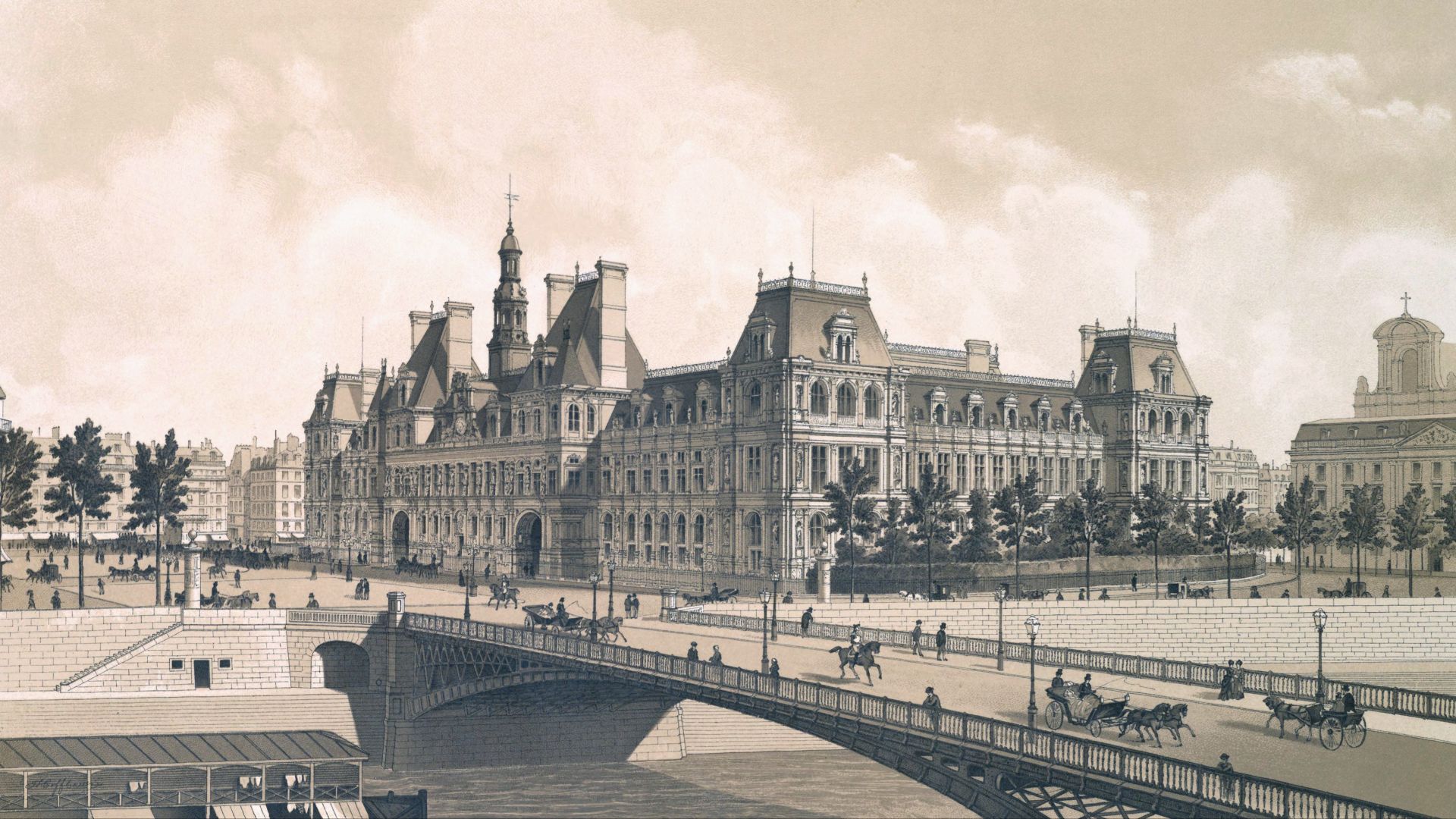 File:Hôtel de Ville, en construction.jpg