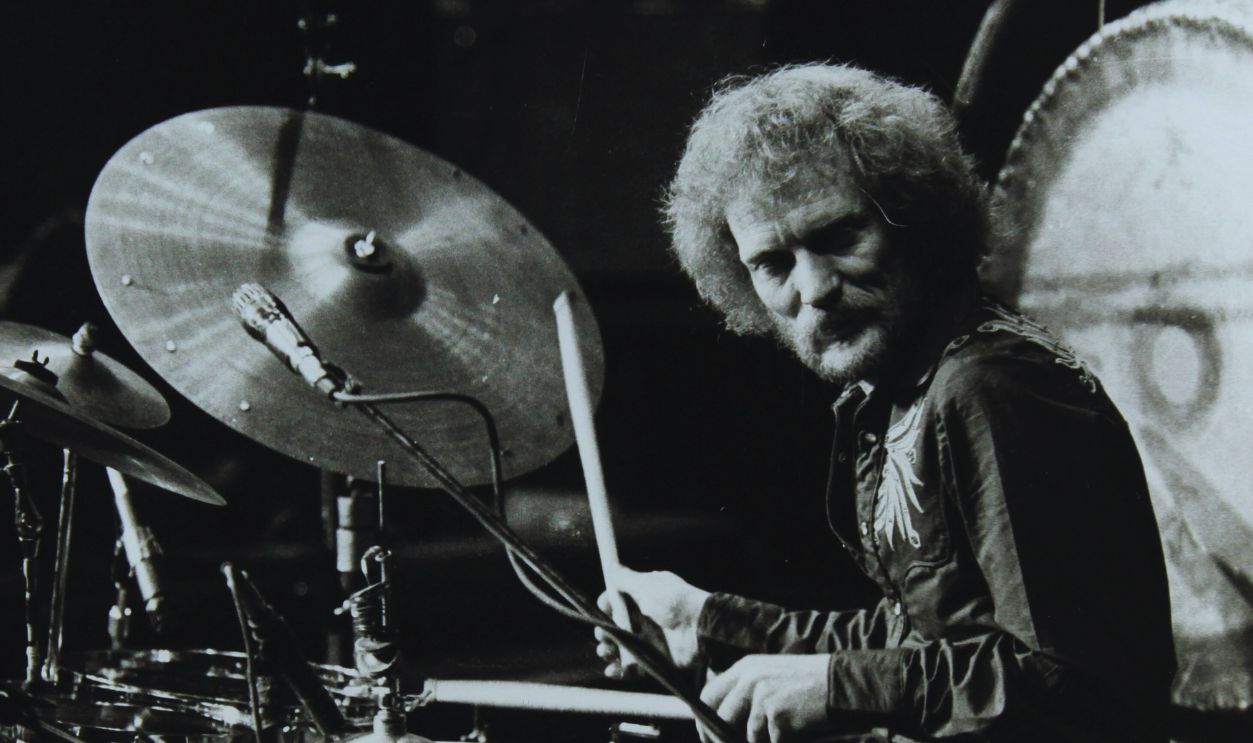 Gettyimages - 538108415, Drummer Ginger Baker performing at the Forum Theatre, Hatfield, Hertfordshire, 1980. .