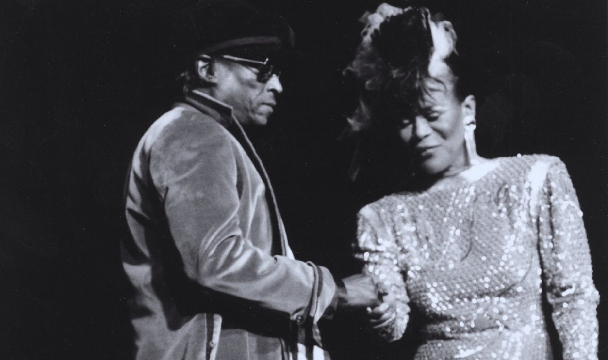 Gettyimages - 74260216, Tribute To Miles At Radio City Music Hall NEW YORK - NOVEMBER 6: Jazz trumpeter Miles Davis attends a star studded tribute to Miles Davis with his wife actress Cicely Tyson at Radio City Music Hall on November 6, 1983 in New York City, New York.