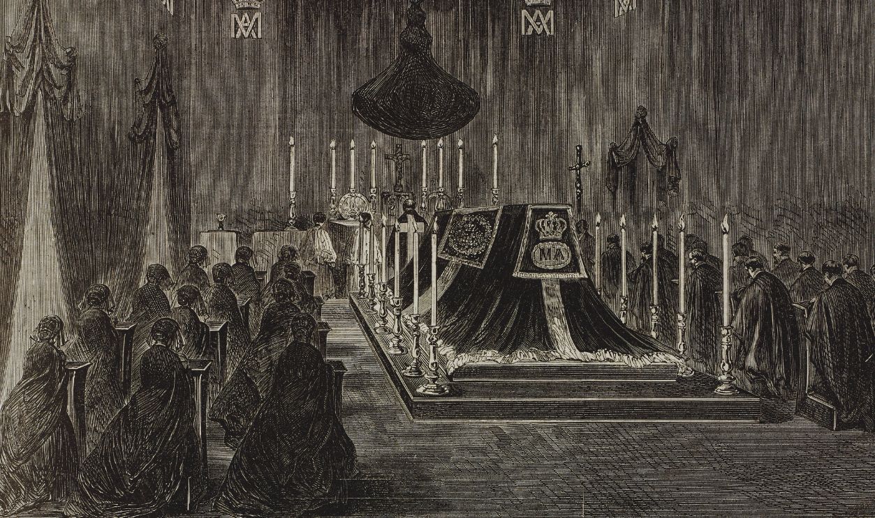 Gettyimages - 933656710, The last solemn service in the chapelle ardente