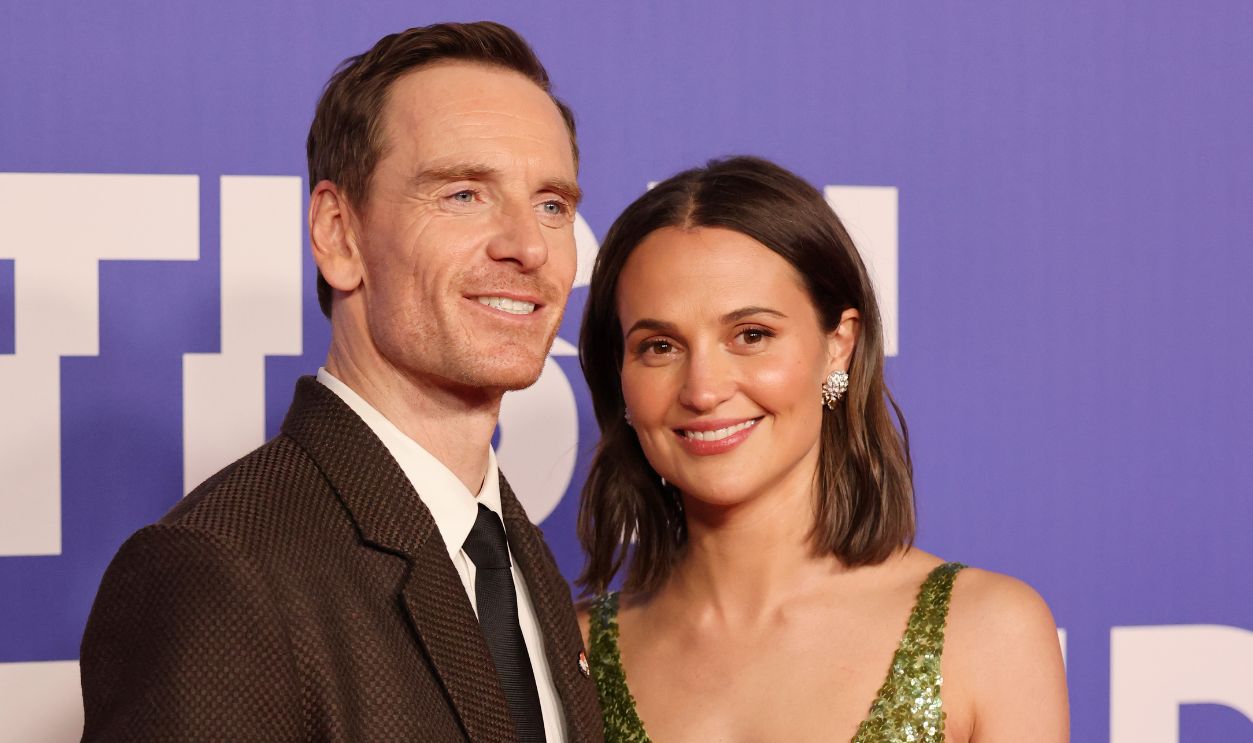 Alicia Vikander and Michael Fassbender attend the 27th British Independent Film Awards at The Roundhouse on December 08, 2024 in London, England.