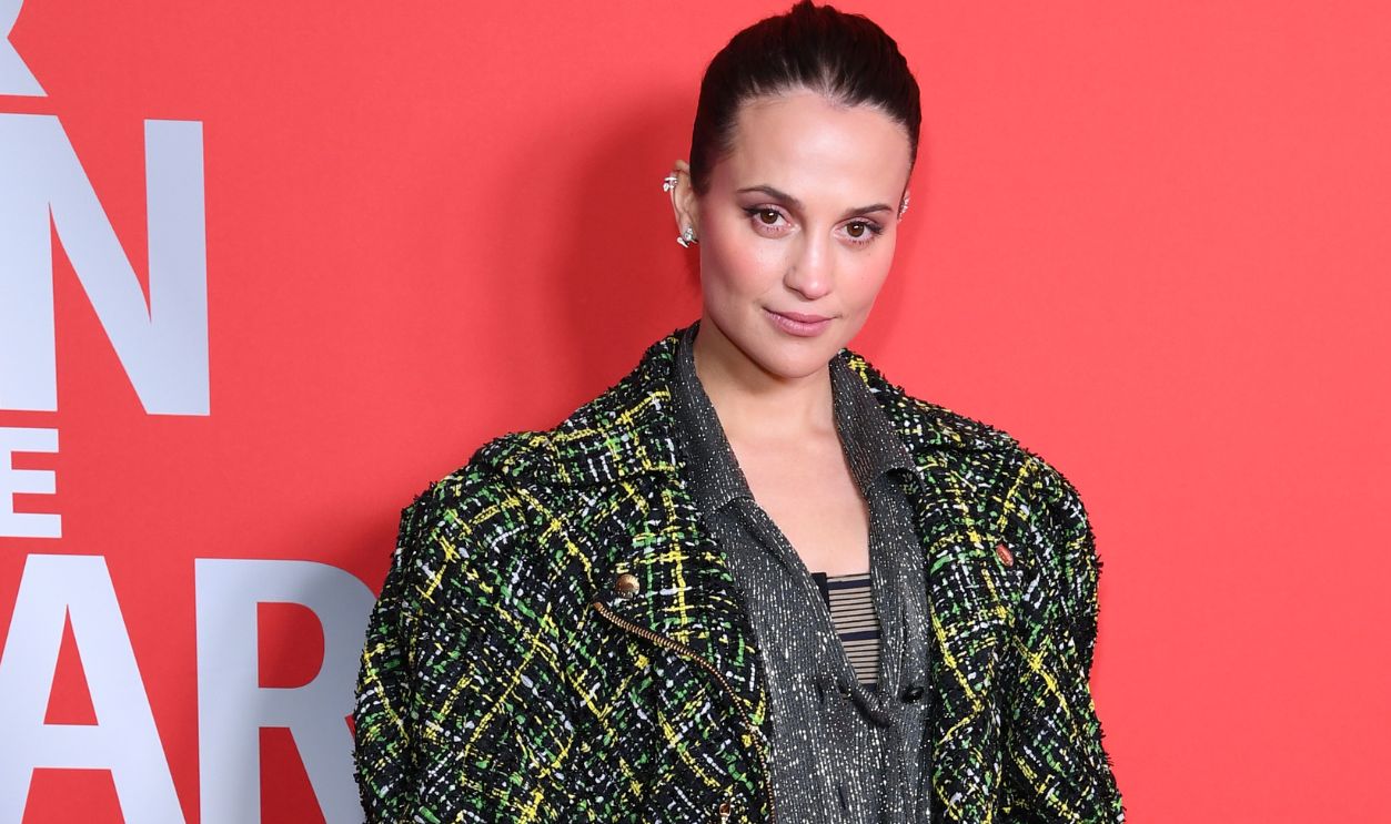 Alicia Vikander attends the GQ Men Of The Year Awards 2024 at The Roof Gardens on November 19, 2024 in London, England.