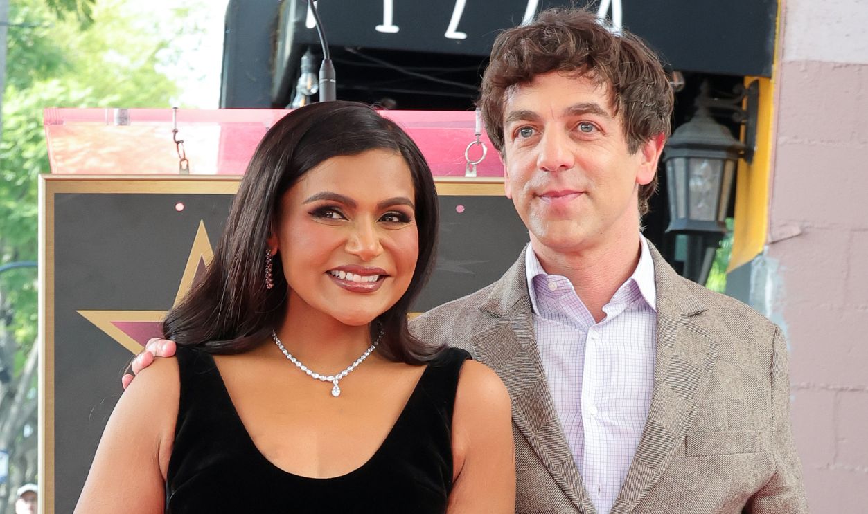 Actress Mindy Kaling Honored With Star On The Hollywood Walk Of Fame