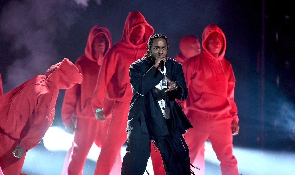 Recording artist Kendrick Lamar performs onstage during the 60th Annual GRAMMY Awards at Madison Square Garden on January 28, 2018 in New York City.