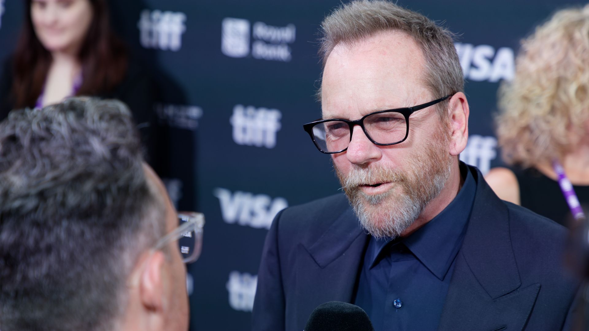 File:Kiefer Sutherland interviewing at the 2024 Toronto International Film Festival.jpg