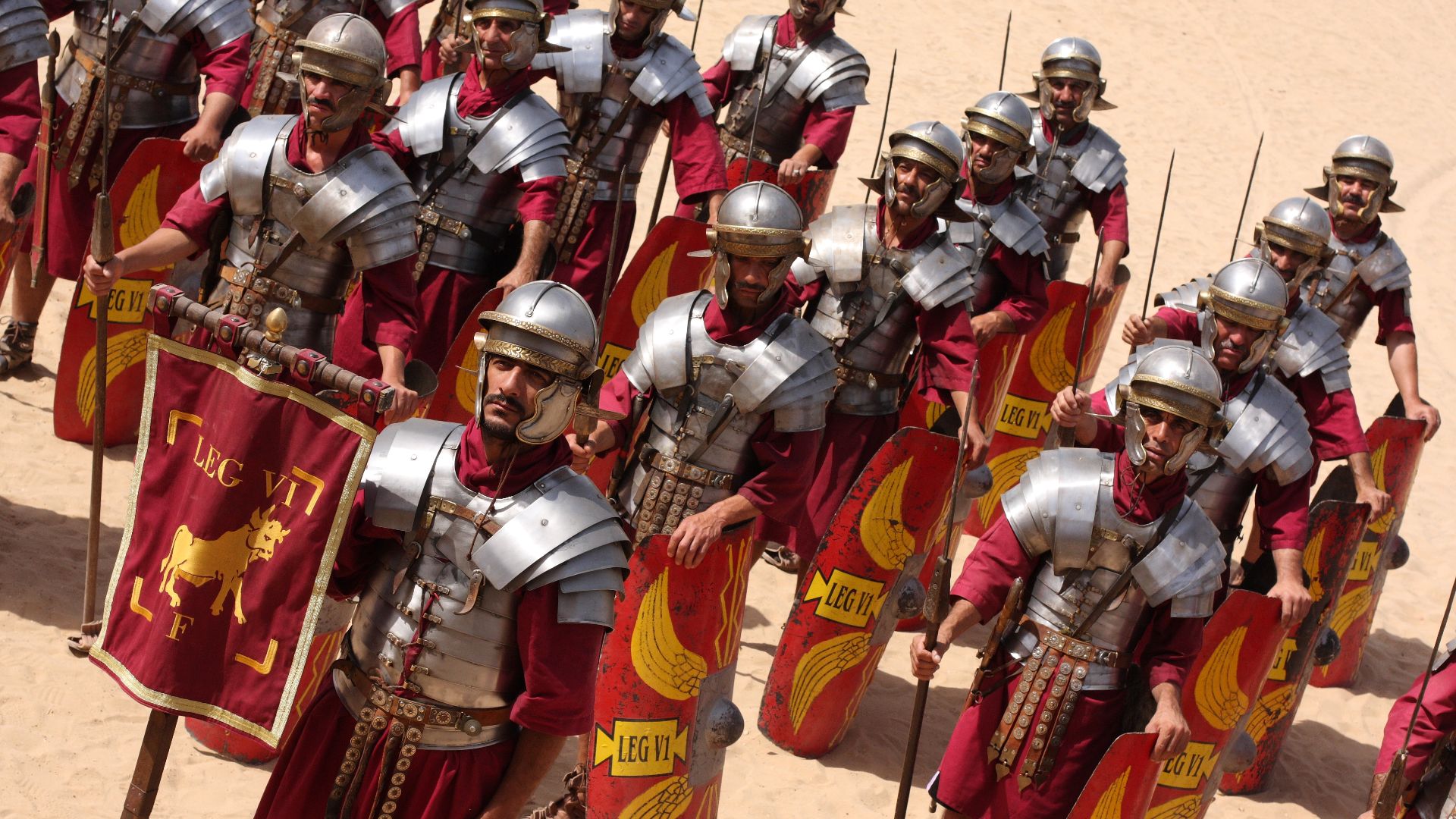 File:Roman Army & Chariot Experience, Hippodrome, Jerash, Jordan (5072673582).jpg