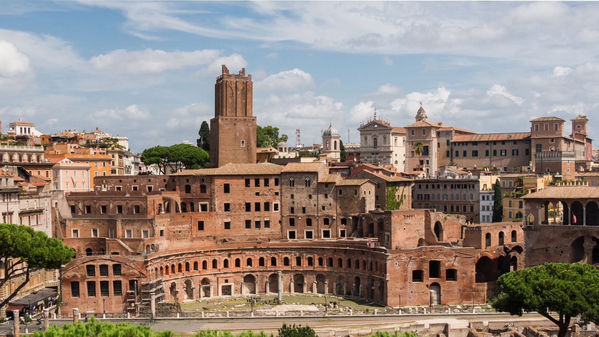 File:Trajan's Market, Rome, Italy.jpg