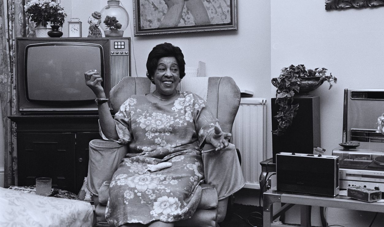 Gettyimages - 1206217743, Adelaide Hall At Home Adelaide Hall at Home, London, May 1989. Artist Brian O'Connor.