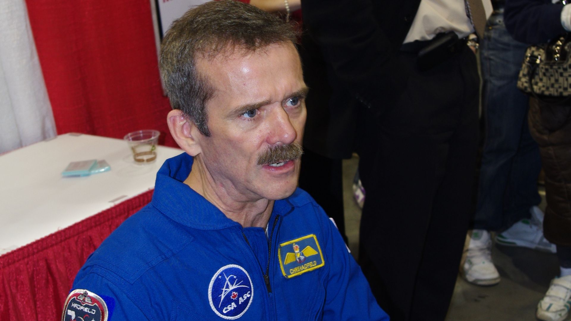 File:Chris Hadfield at AAAS meeting 1.JPG