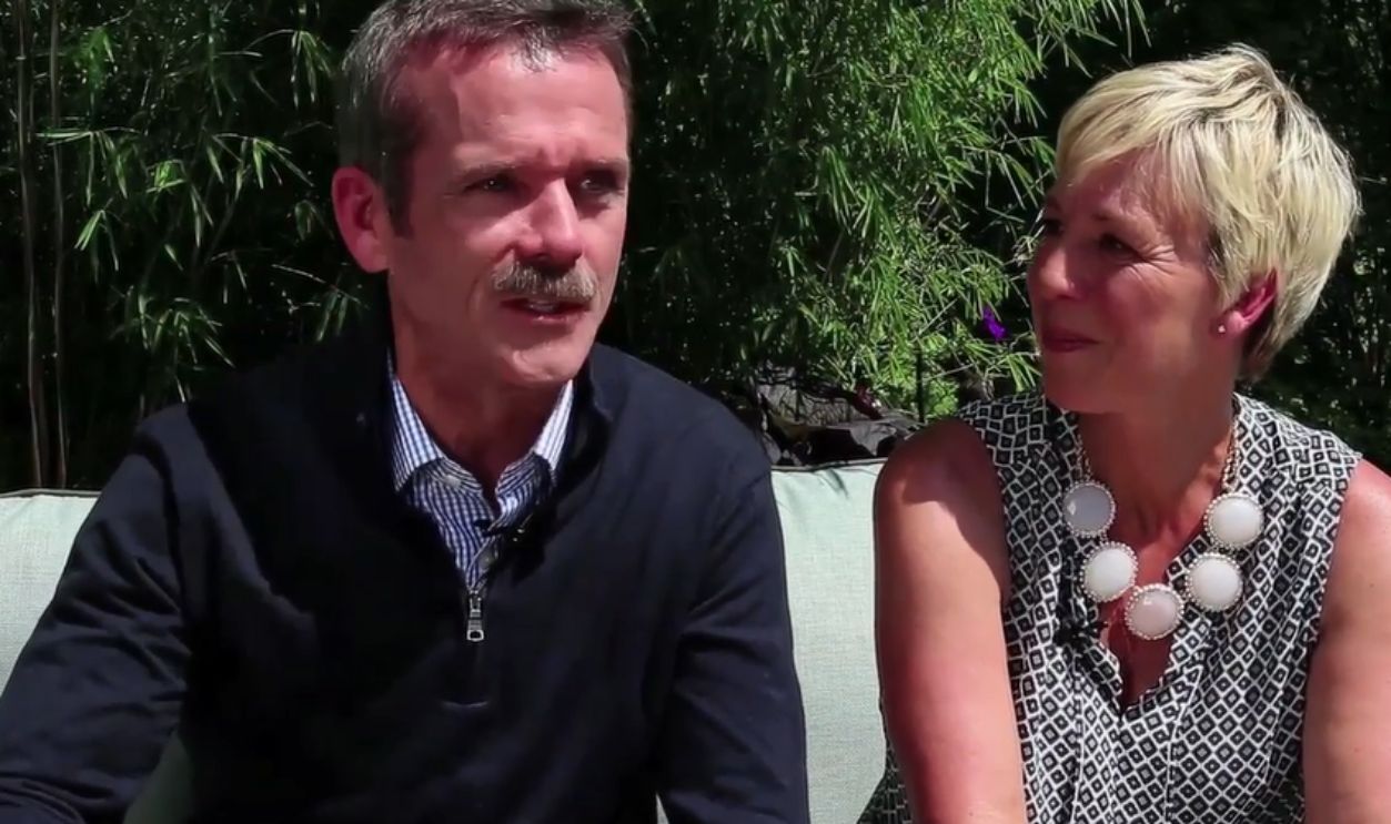 Chris Hadfield wife Helene