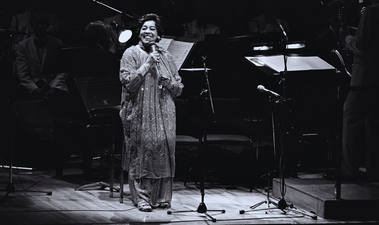 Gettyimages - 558893055, Adelaide Hall, Barbican, London, 1986. Adelaide Hall, Barbican, London, 1986. Artist: Brian O'Connor.