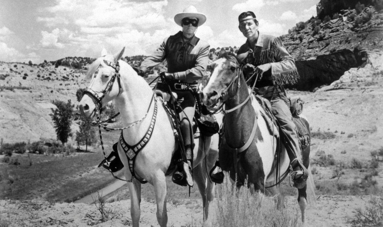 The Lone Ranger rides again, and again---as generations of Americans recognize the familiar theme and the hearty