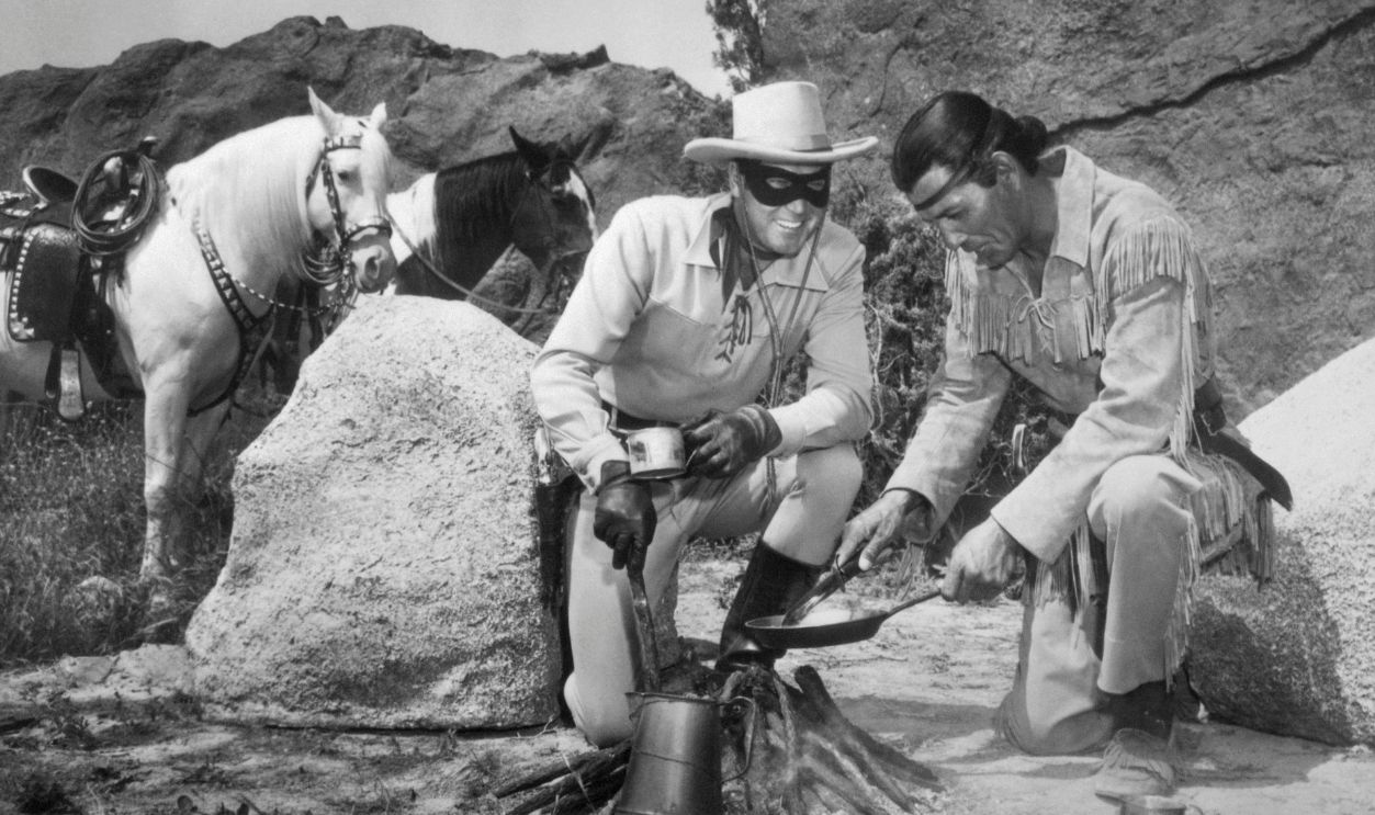 The Lone Ranger rides again, and again---as generations of Americans recognize the familiar theme and the hearty