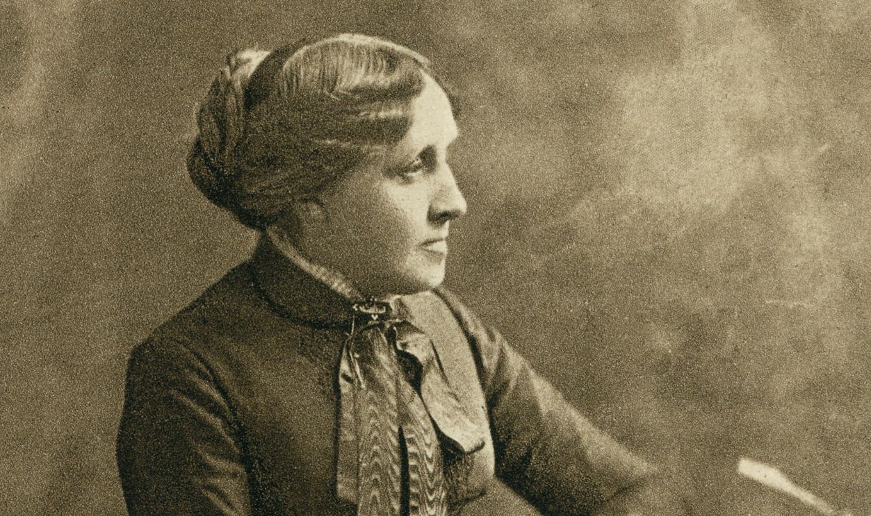 Louisa May Alcott (1832-88), American Novelist, Portrait, 1880's