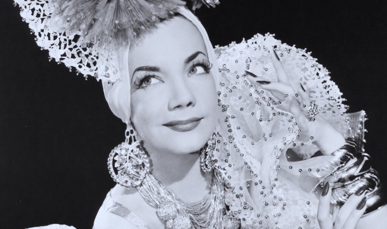 Gettyimages - 159819437, Carmen Miranda Carmen Miranda publicity portrait, circa 1941.