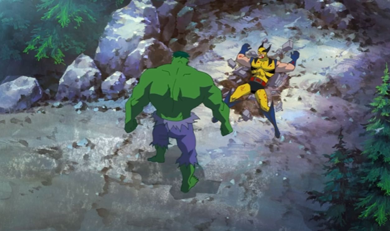 Screenshot from Hulk Vs. (2009)