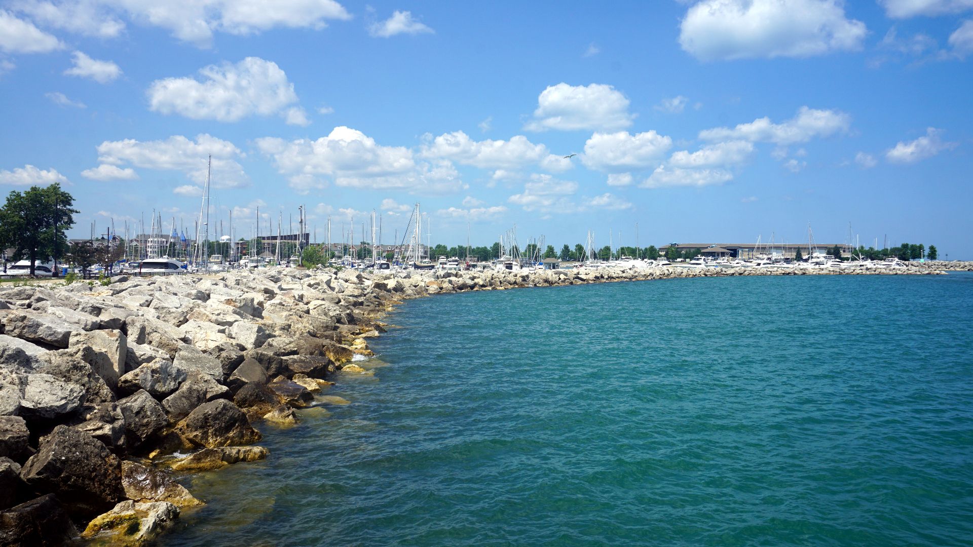 File:Kenosha July 2022 114 (Lake Michigan and Southport Marina).jpg