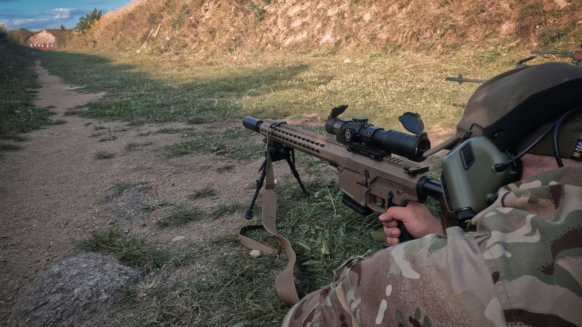 a motorcycle that is sitting on the side of a mountain