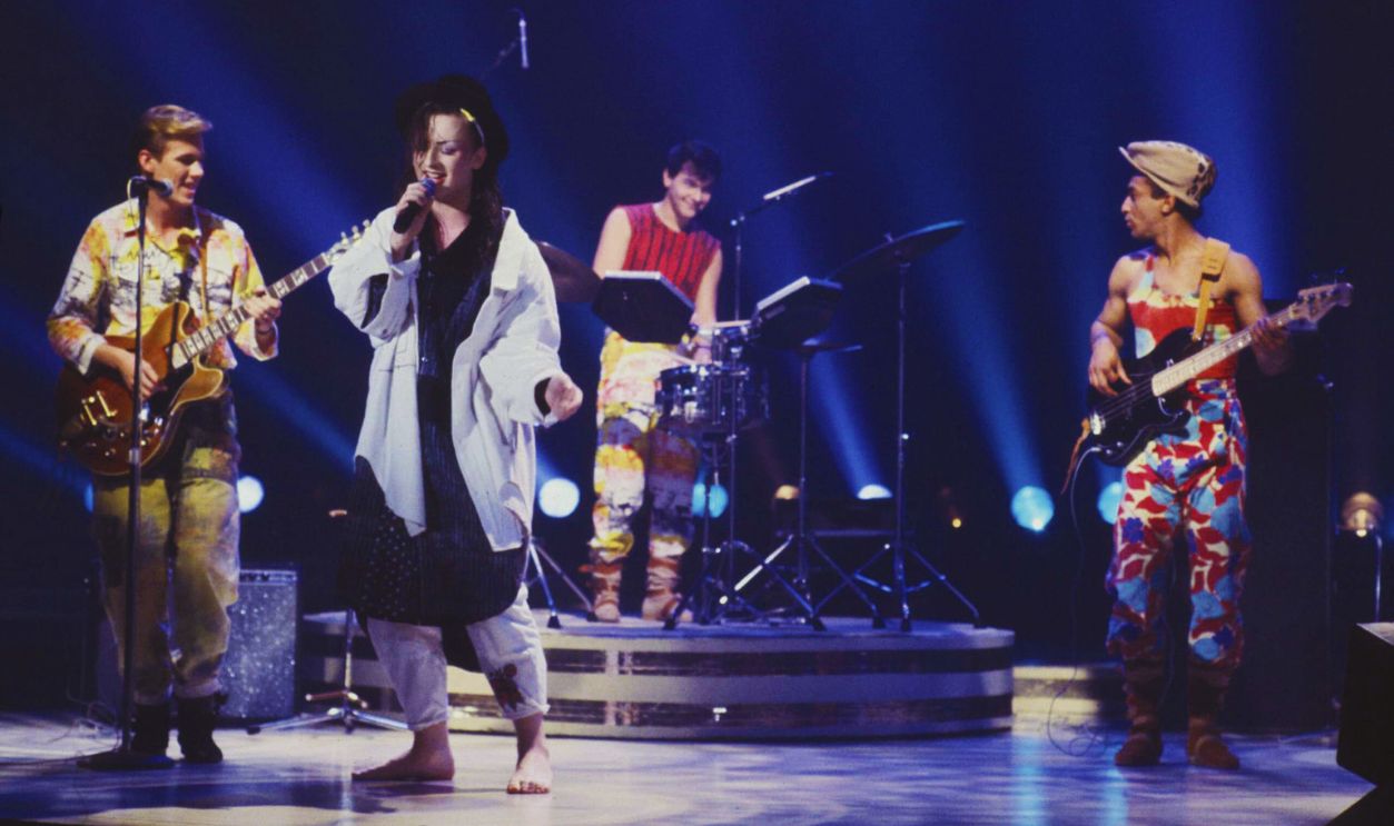 Gettyimages - 74727863, Music File Photos 1980's Culture Club 1983 Boy George at the Music File Photos 1980's in Los Angeles