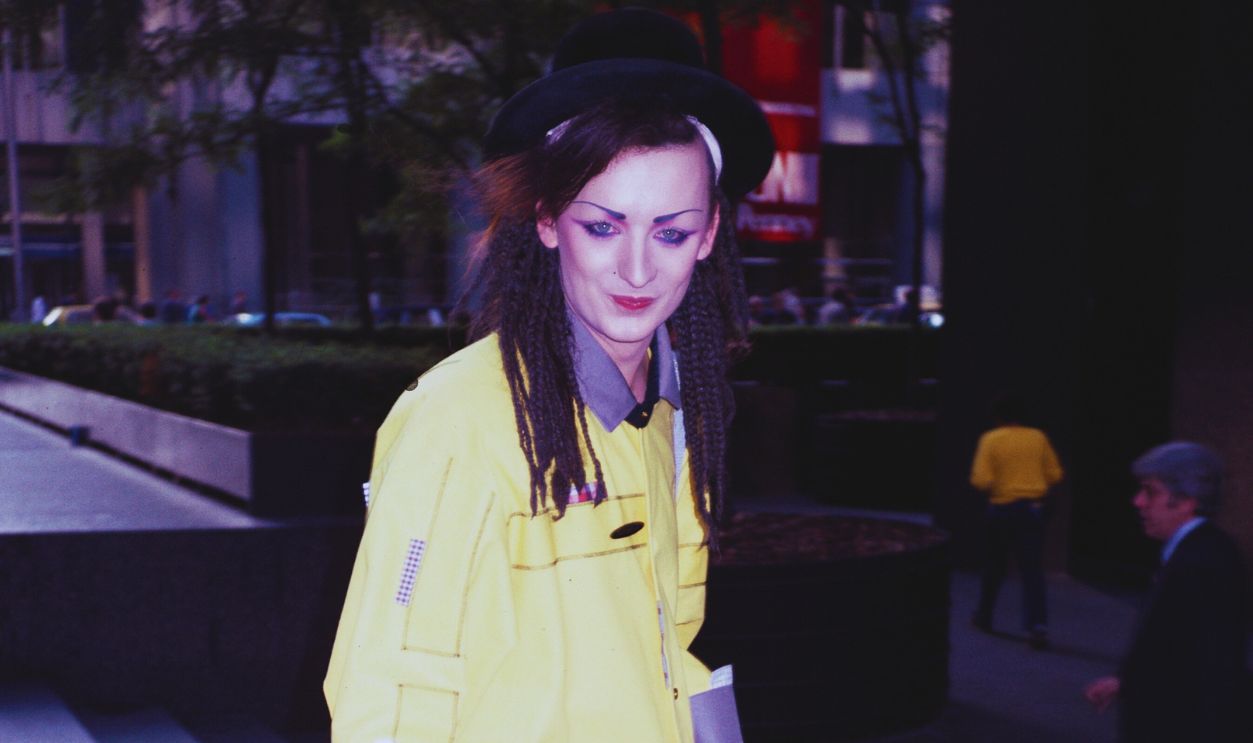 Gettyimages - 635943655, Boy George in Yellow Outfit Boy George