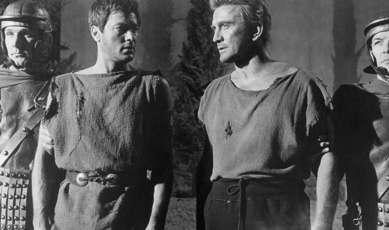 Tony Curtis And Kirk Douglas In 'Spartacus'