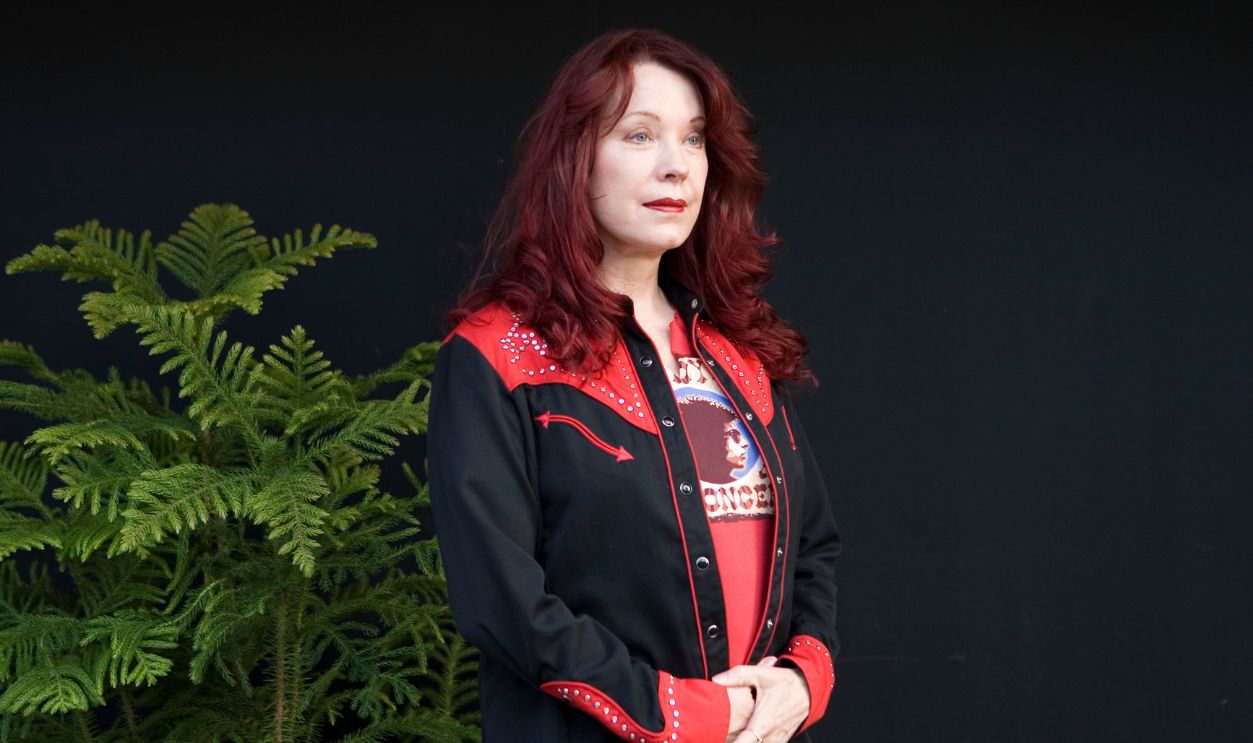 Pamela Des Barres, writer and former rock and roll groupie, portrait, Torino-Turin, Italy, 15th November 2007. 