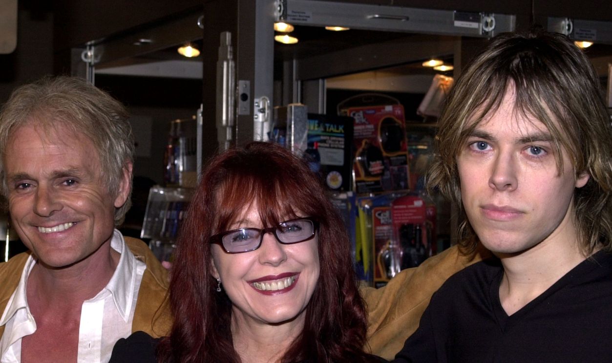 Michael Des Barres, Pamela Des Barres and son Nick Des Barres