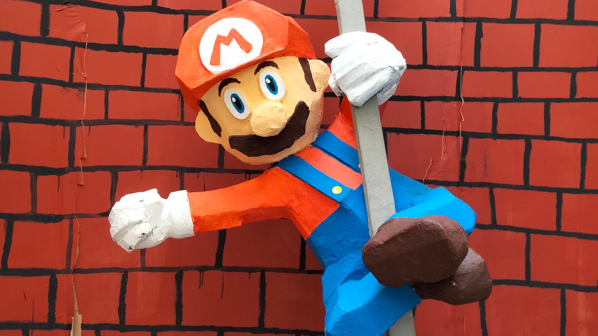 File:193 Festa Major de Gràcia 2024 (Barcelona), carrer del Progrés, Super Mario Bros.jpg