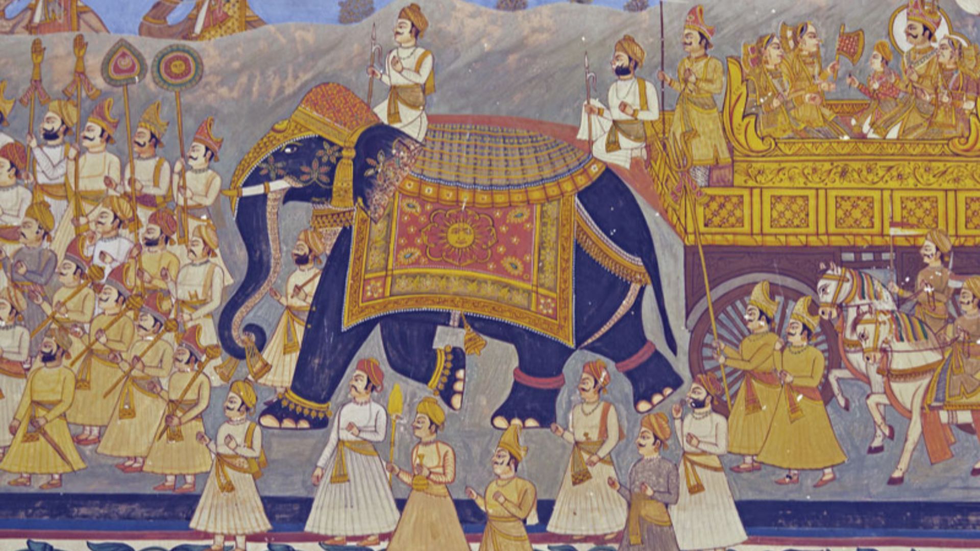 File:A royal Rajput procession.jpg