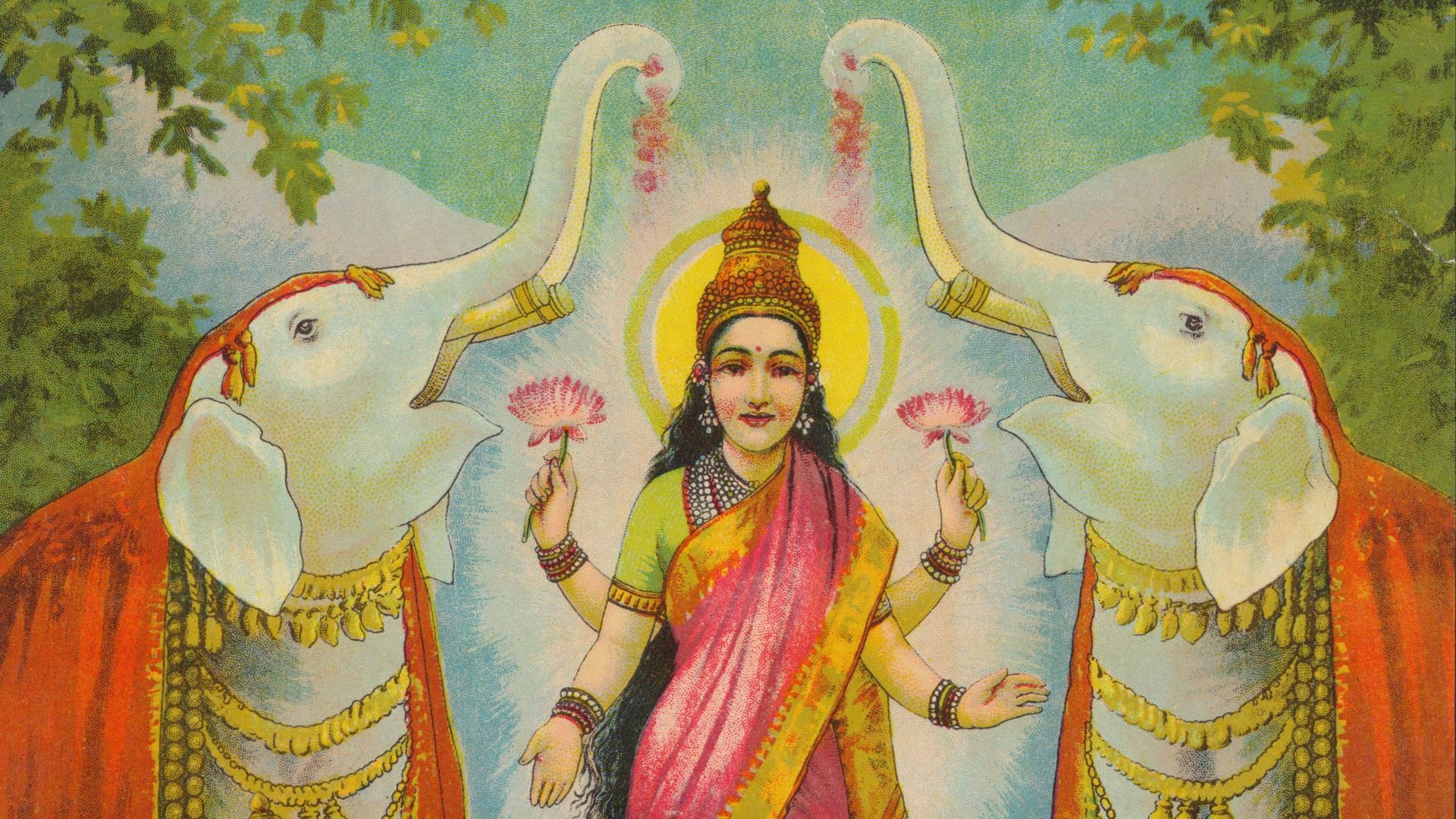 File:Lakshmi Saraswati Sanyog, by Raja Ravi Varma.jpg