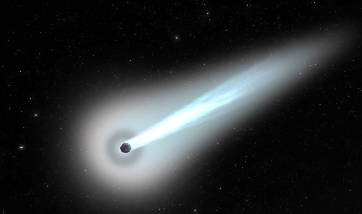 3I/ATLAS Teardrop Coma And Faint Tail