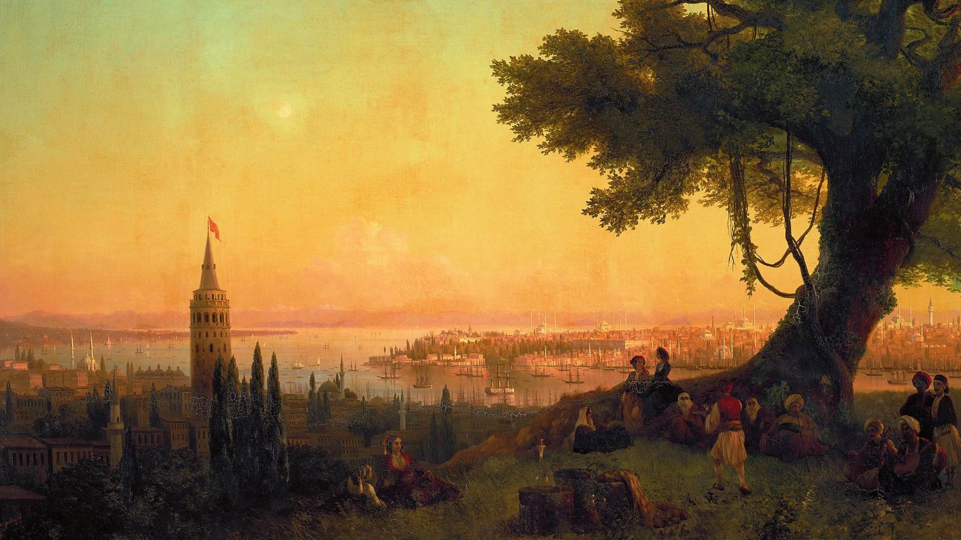 File:View of constantinople by evening light.jpg