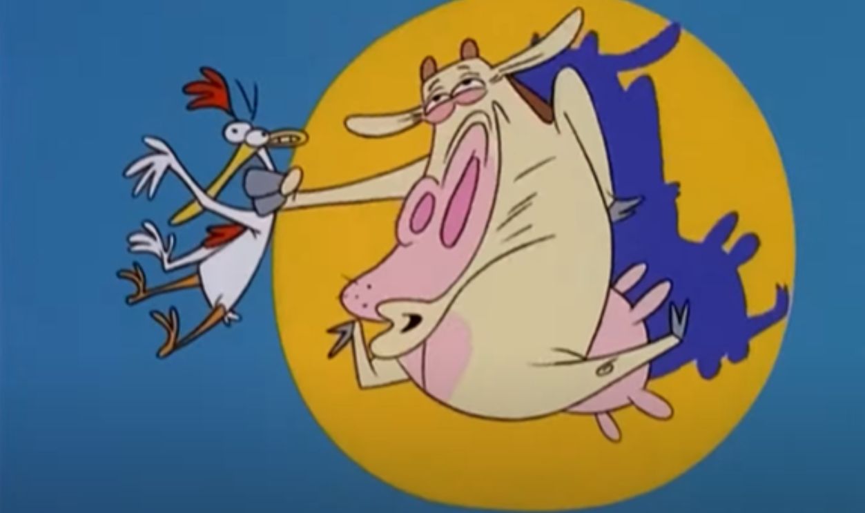 Screenshot from Cow and Chicken (1997-1999)