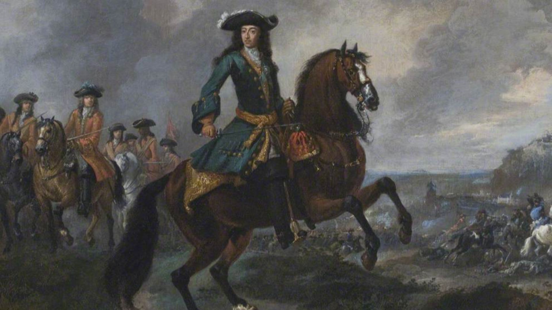 File:Jan Wyck (1645-1700) - William III (William of Orange) (1650–1702), at the Second Seige of Namur, 2 July to 1 September 1695 - 1220971 - National Trust.jpg