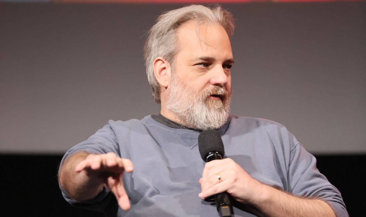 Executive Producer Dan Harmon speaks onstage at Adult Swim's 'Rick and Morty' FYC Event at Saban Media Center on April 16, 2024 in North Hollywood, California