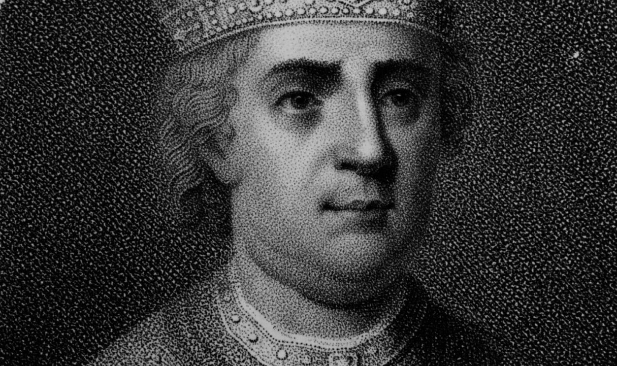 Circa 1180, Henry II (1133 - 1189), King of England.