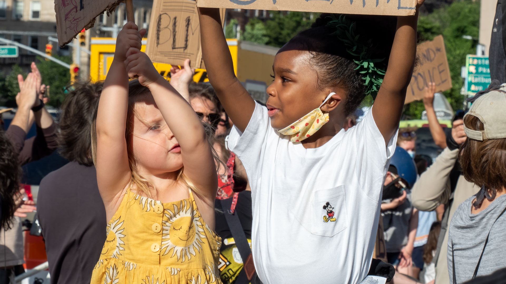 File:George Floyd protest in Grand Army Plaza June 7 (73297).jpg