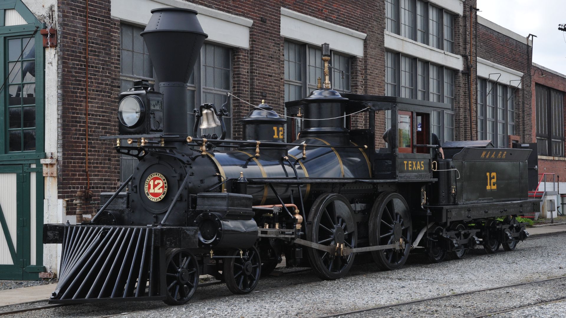 File:Texas after cosmetic restoration at Spencer Shops, NC Transportation Museum.jpg