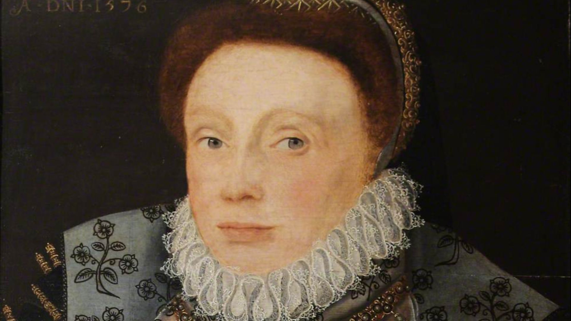 File:British (English) School - Portrait of an Unknown Lady (once called 'Catherine Parr', and then 'Catherine Vaux, Lady Throckmorton') - 135556 - National Trust.jpg