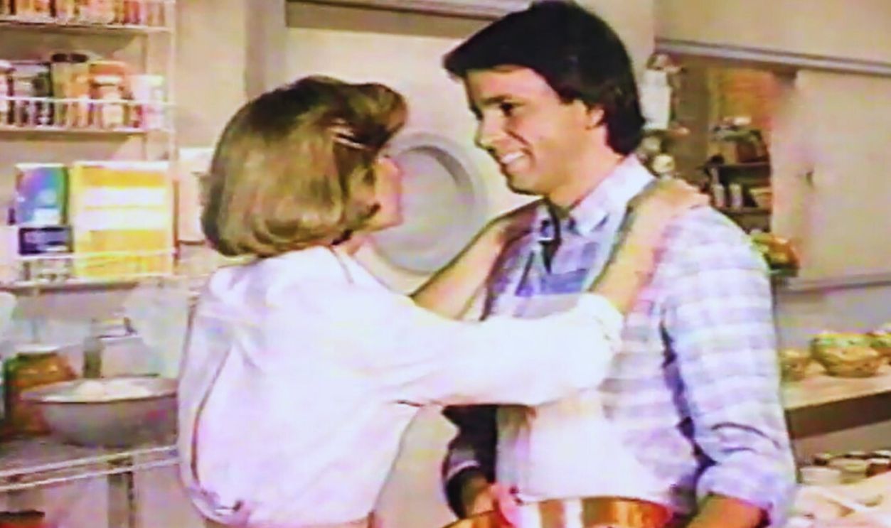 Screenshot from Three’s a Crowd (1984)